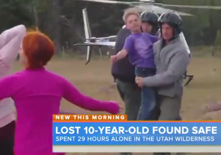 10-Year-Old Malachi Bradley Safe After 29 Hours In Utah Wilderness