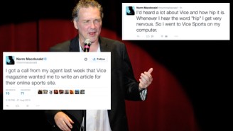 Norm MacDonald Roasts Vice Sports For Not Publishing This Amazing Golf Story He Wrote With His Son