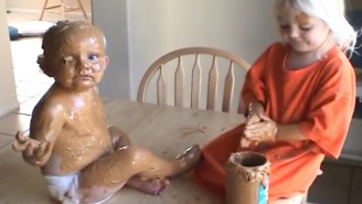 This Peanut Butter Artist Illustrates Why Leaving Kids Alone Is A Disastrous Idea
