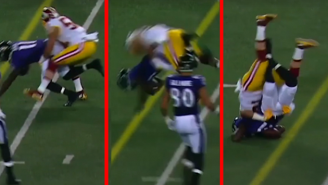 The Ravens/Redskins Preseason Matchup Featured Dirty Hits, Fights, And Father/Son Bonding