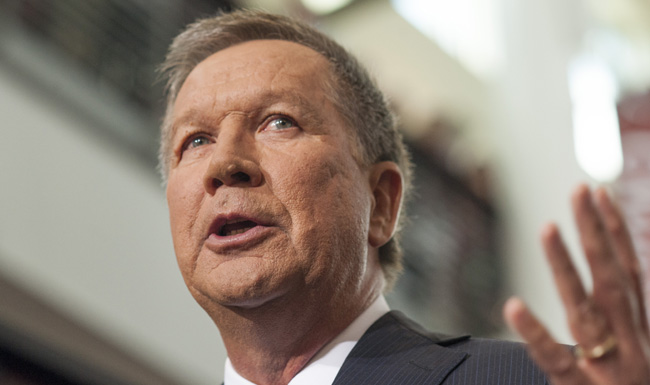 Ohio Gov. John Kasich Announces Candidacy For President