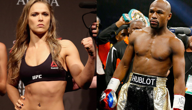 ronda-rousey-floyd-mayweather-facebook-split