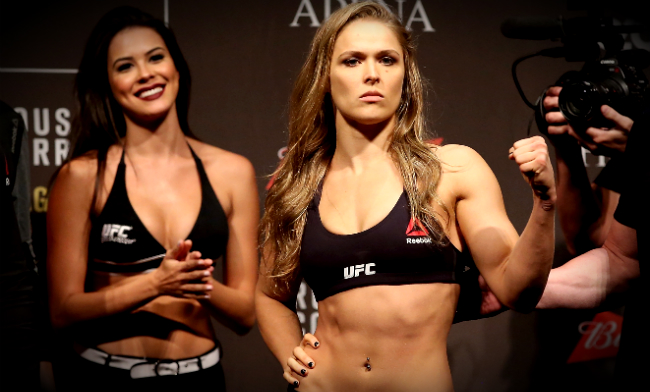 ronda rousey ufc 190 2