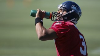 Russell Wilson Didn’t Have A Concussion, But That Recovery Water Still Definitely Helped, Right?
