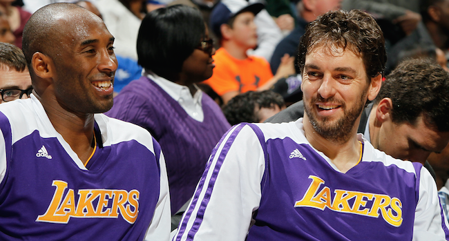 Kobe Bryant, Pau Gasol