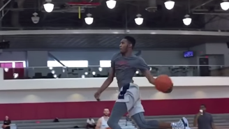 Future Dunk Champ? UNLV’s Derrick Jones Goes Between-The-Legs From The Free Throw Line