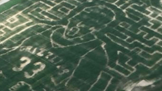Here Is Memphis Grizzlies All-Star Marc Gasol As A Crop Sculpture Maze