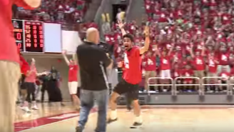 Watch This Ball State Freshman Hit A Half-Court Shot To Win Free Tuition