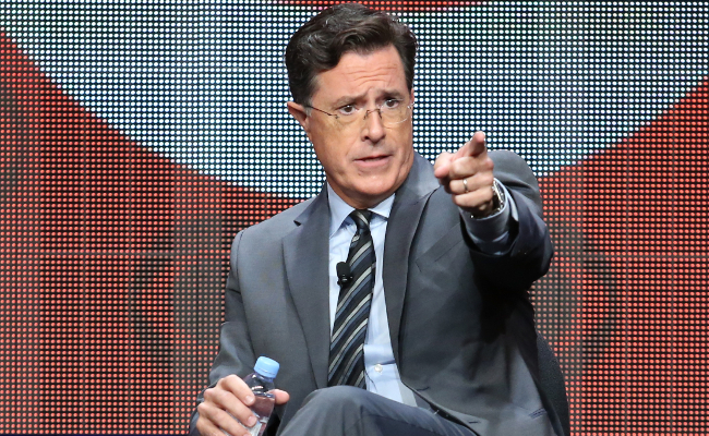Stephen Colbert on Stern