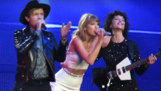 Watch Taylor Swift Induct Beck And St. Vincent Into Her Squad By Performing ‘Dreams’