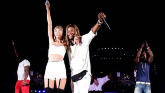 Watch As Taylor Swift Adds Fetty Wap And Ciara To Her ‘1989’ Tour #Squad