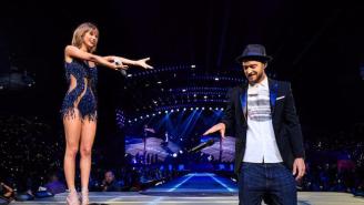 Justin Timberlake And Selena Gomez Performed ‘Mirrors’ And ‘Good For You’ With Taylor Swift