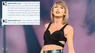 Taylor Swift Consoled A Fan Having A Crisis, Proving She’s Everywhere All The Time