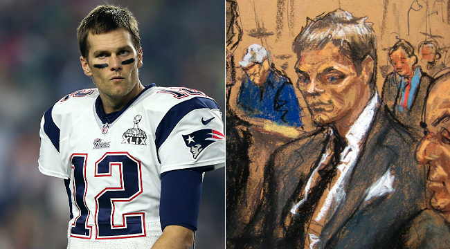 Tom Brady's Courtroom Sketch Quickly Turned Into An Internet Meme