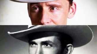 Yup, Tom Hiddleston sure does look like Hank Williams
