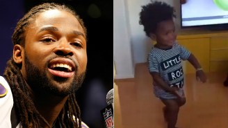Torrey Smith’s Excellent Sports Baby Is Back With Some More Sweet Moves