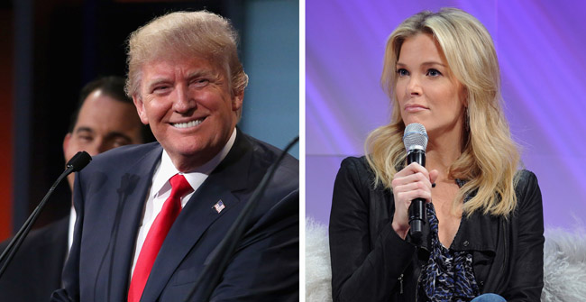 (FILE PHOTO) Donald Trump Vs Megyn Kelly