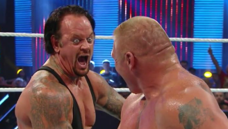 This Hilariously Creepy Undertaker Face Instantly Became A Meme During SummerSlam