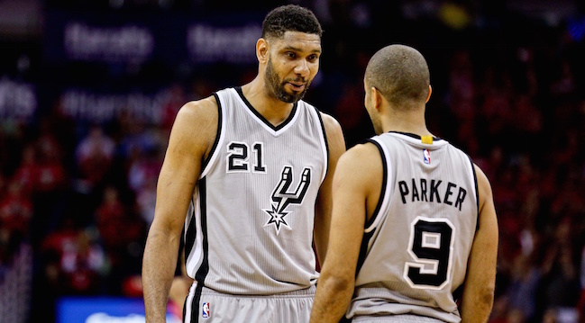 Tim Duncan Was 'Stoked' To Win Teammate of the Year