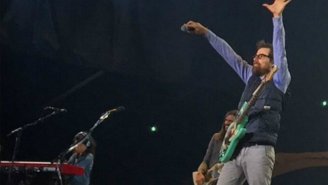Weezer Performed With Rivers Cuomo’s Children Over The Weekend
