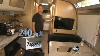 Zappos’ Billionaire CEO Chooses To Live In This Claustrophobic, 240-Square-Foot Trailer