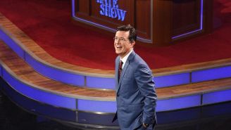 Review: Stephen Colbert tries to make his ‘Late Show’ seem new in debut