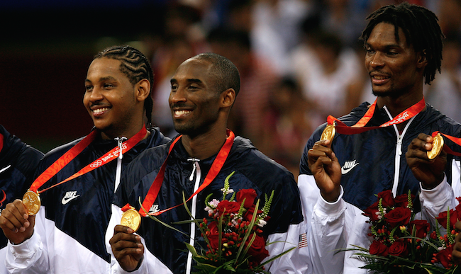 Carmelo Anthony, Kobe Bryant, Chris Bosh