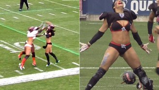 This Crazy Lingerie Football Play Would Be Impressive At Any Level