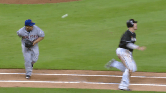 42-Year-Old Bartolo Colon Made An Amazing Behind-The-Back Play