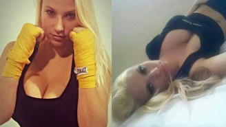 This MMA Fighter Says Her ’12-Pound’ Boobs Make It Tough For Her In The Ring