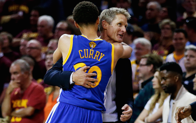 Stephen Curry, Steve Kerr