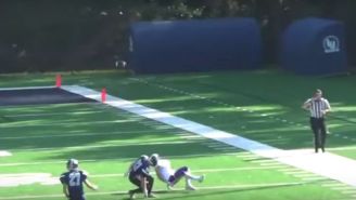 Check Out This Magnificent Kick-Juggling Catch From A Division Three Football Game