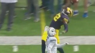 Michigan’s Amara Darboh Impersonates Odell Beckham Jr. With This One-Handed Grab