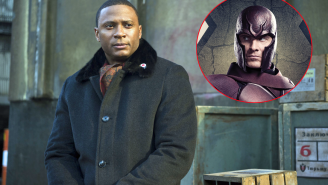 Diggle from ‘Arrow’ steals Magneto’s hat, descends into the uncanny valley abyss
