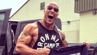 The Rock Shared An Awesome Clip From His Very First Wrestling Match