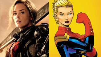 Emily Blunt is refreshingly blunt on why she’s in the running for ‘Captain Marvel’