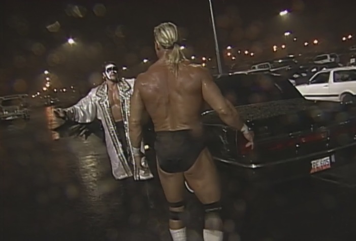 Un falso Sting en este RAW vs Nitro