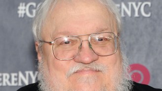 Here’s George R.R. Martin Chewing On The New ‘Game Of Thrones’ Book As A Zombie