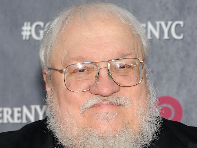 George RR Martin Signs A Game Of Thrones' Book As 'Z Nation' Zombie