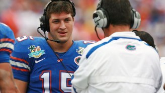 Somebody Spread Ashes Next To Tim Tebow’s Statue At Florida