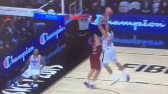 Watch France’s Rudy Gobert Posterize An Unsuspecting Latvian Defender