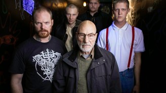 Review: Patrick Stewart rules the roost in the brutal siege film ‘Green Room’