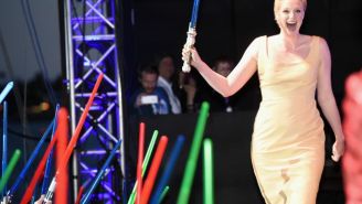 Gwendoline Christie Sheds Some Light On Her Shiny ‘Star Wars’ Role