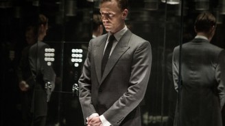 Review: Tom Hiddleston brings rumpled dignity to madness in brutal ‘High-Rise’