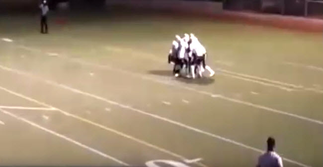 This Wacky Trick Play In A High School Football Game Actually Worked