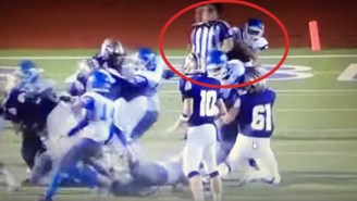 This Disturbing Video Shows Two High School Football Players Targeting A Defenseless Ref