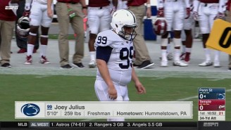 Penn State Has A 260-Lb Kicker Nicknamed ‘Big Toe’ And He’s Just Tremendous