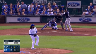Johnny Cueto Added A Little Extra To His Shimmy Before Striking Out Nelson Cruz