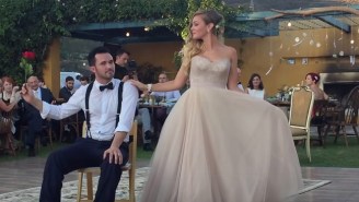 That Awesome ‘Drunk History’ Couple Had A Magical First Dance At Their Wedding