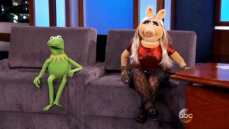 Kermit The Frog And Miss Piggy Had An Awkward Time On ‘Jimmy Kimmel Live’
